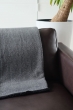 Cashmere cashmere donna cocooning erable 130 x 190 nero grigio chine 130 x 190 cm