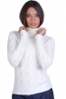 Cashmere cashmere donna collo alto blanche bianco naturale 4xl