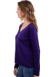 Cashmere cashmere donna essenziali low cost flavie deep purple 4xl