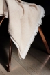 Cashmere cashmere donna fougere 130 x 190 ecru beige atemporale 130 x 190 cm