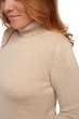 Cashmere cashmere donna maglioni in filato grosso carla natural beige l