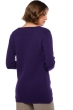 Cashmere cashmere donna maglioni in filato grosso vanessa deep purple m