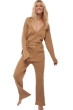 Cashmere cashmere donna pantaloni leggings avignon cammello 2xl