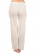 Cashmere cashmere donna pantaloni leggings malice bianco naturale 2xl