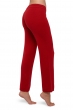 Cashmere cashmere donna pantaloni leggings malice rosso rubino 3xl