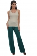 Cashmere cashmere donna pantaloni leggings malice verde inglese 3xl