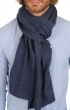 Cashmere cashmere donna sciarpe foulard miaou indigo 210 x 38 cm