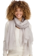 Cashmere cashmere donna sciarpe foulard tonka grigio perla 200 cm x 120 cm