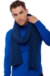 Cashmere cashmere donna sciarpe foulard venus blu notte kleny 200 x 38 cm