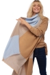 Cashmere cashmere donna sciarpe foulard verona ciel cammello 225 x 75 cm