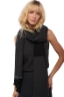 Cashmere cashmere donna sciarpe foulard verona nero grigio antracite 225 x 75 cm