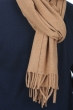 Cashmere cashmere donna sciarpe foulard zak200 cammello chine 200 x 35 cm