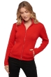 Cashmere donna cardigan elodie rouge l