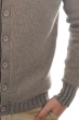 Cashmere uomo maglioni in filato grosso jo natural brown marmotta 2xl