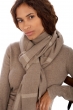 Cashmere uomo sciarpe foulard amsterdam natural beige natural brown 50 x 210 cm