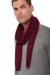 Cashmere uomo sciarpe foulard ozone burgundy 160 x 30 cm