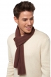 Cashmere uomo sciarpe foulard ozone chocobrown 160 x 30 cm