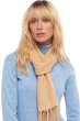 Cashmere uomo sciarpe foulard zak170 beige 170 x 25 cm