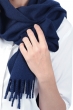 Cashmere uomo sciarpe foulard zak170 blu navy 170 x 25 cm