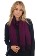 Cashmere uomo sciarpe foulard zak170 violetto molto vivo 170 x 25 cm