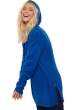 Yak cashmere donna cappotti veria blu intenso 2xl