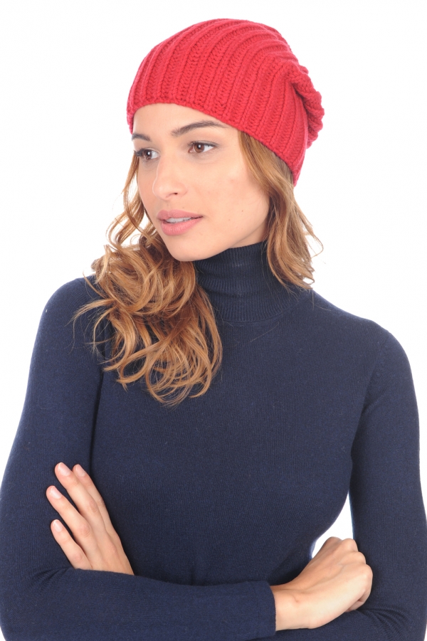 Cashmere accessori berretti youpie rosso rubino 26 x 26 cm