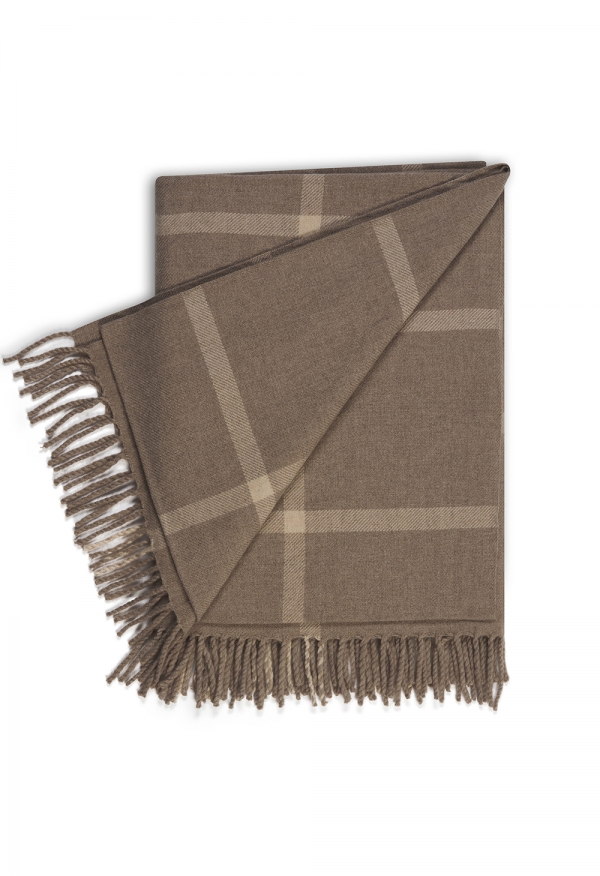Cashmere accessori cocooning altay 150 x 190 natural brown natural beige 150 x 190 cm