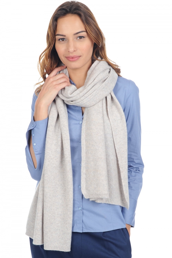 Cashmere accessori sciarpe foulard gribouille chinchilla 210 x 45 cm