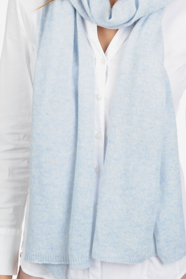 Cashmere accessori sciarpe foulard miaou arctic 210 x 38 cm