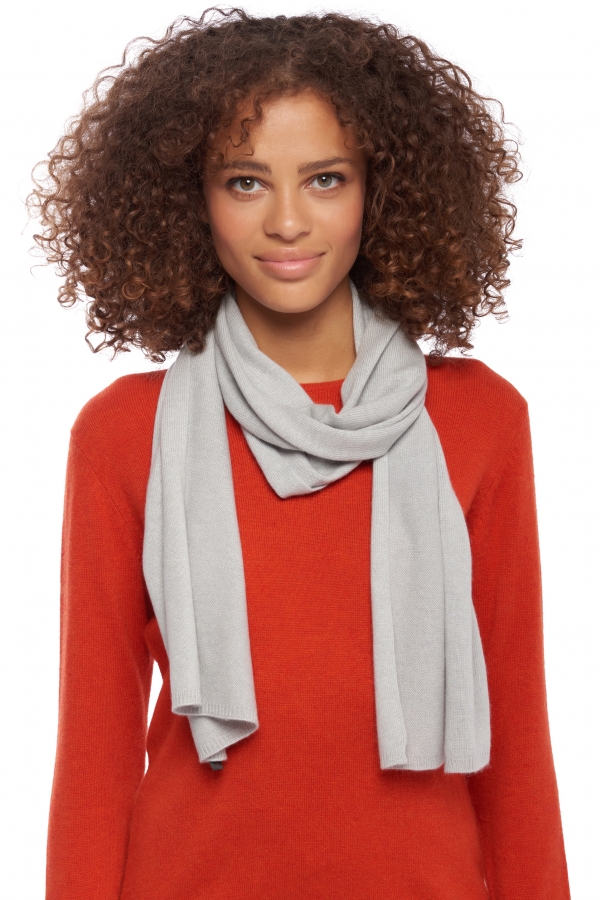 Cashmere accessori sciarpe foulard ozone concrete 160 x 30 cm