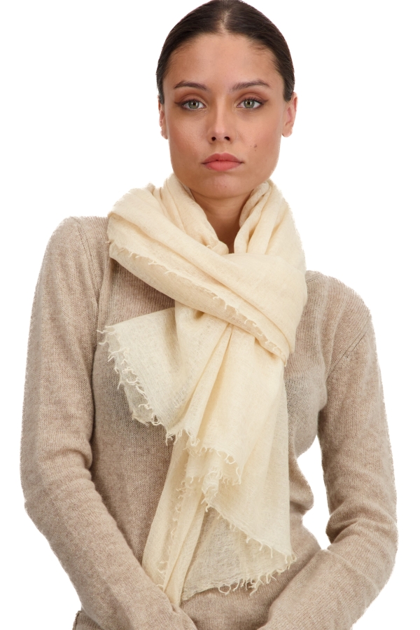 Cashmere accessori sciarpe foulard tonka champagne dorato 200 cm x 120 cm