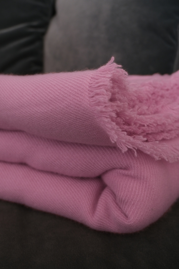 Cashmere accessori toodoo plain l 220 x 220 rosa confetto 220x220cm