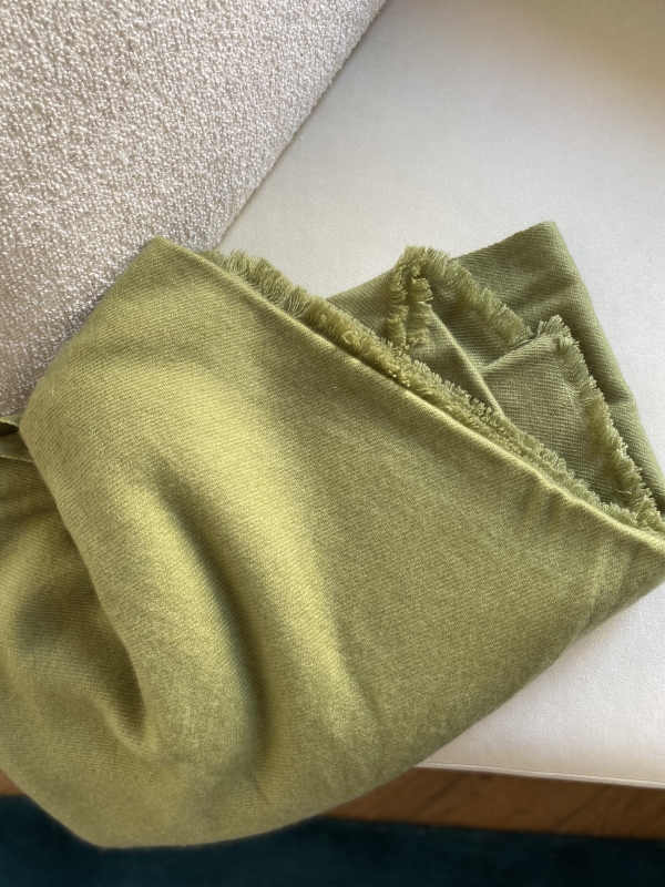 Cashmere accessori toodoo plain s 140 x 200 verde giungla 140 x 200 cm