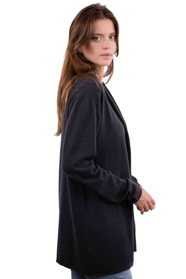 Cashmere cashmere donna cappotti pucci grigio antracite 4xl