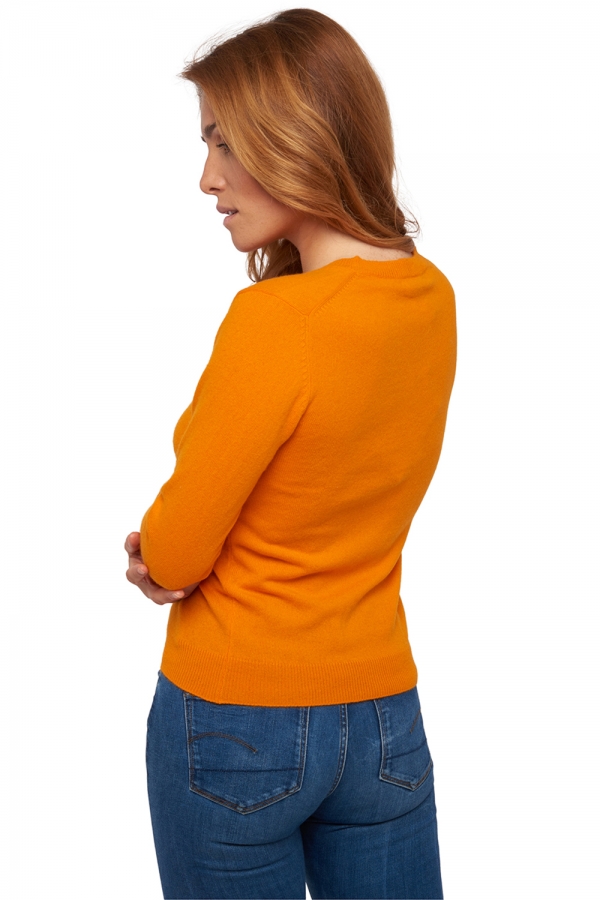Cashmere cashmere donna cardigan taline first orange 2xl