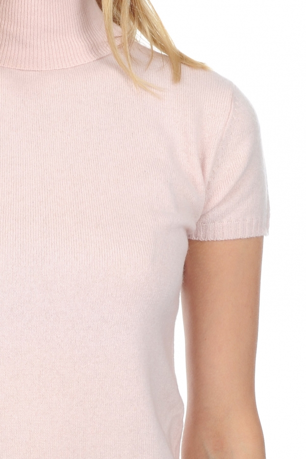Cashmere cashmere donna collo alto olivia rosa pallido 2xl