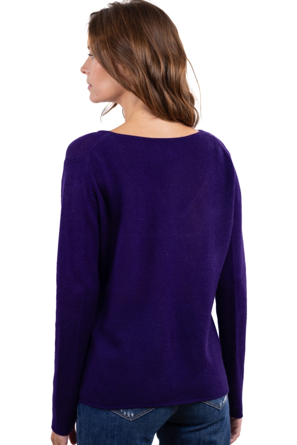 Cashmere cashmere donna essenziali low cost flavie deep purple s