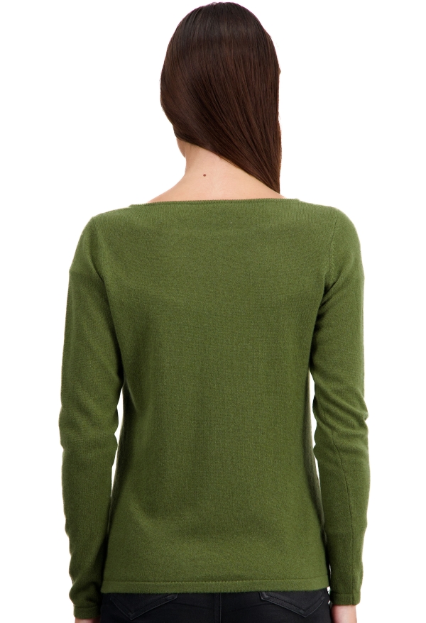 Cashmere cashmere donna girocollo tennessy first olive s