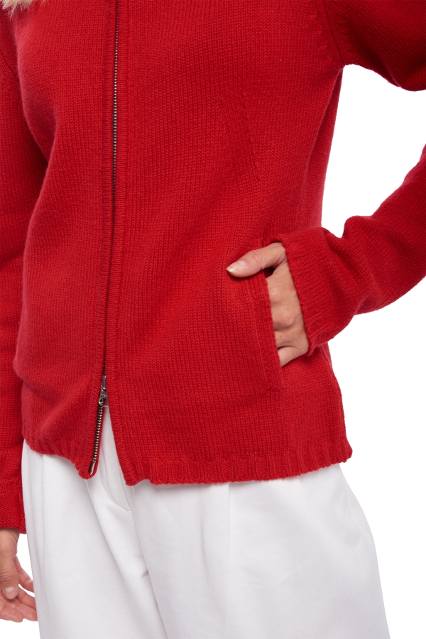Cashmere cashmere donna gli intramontabile elodie rosso rubino 2xl