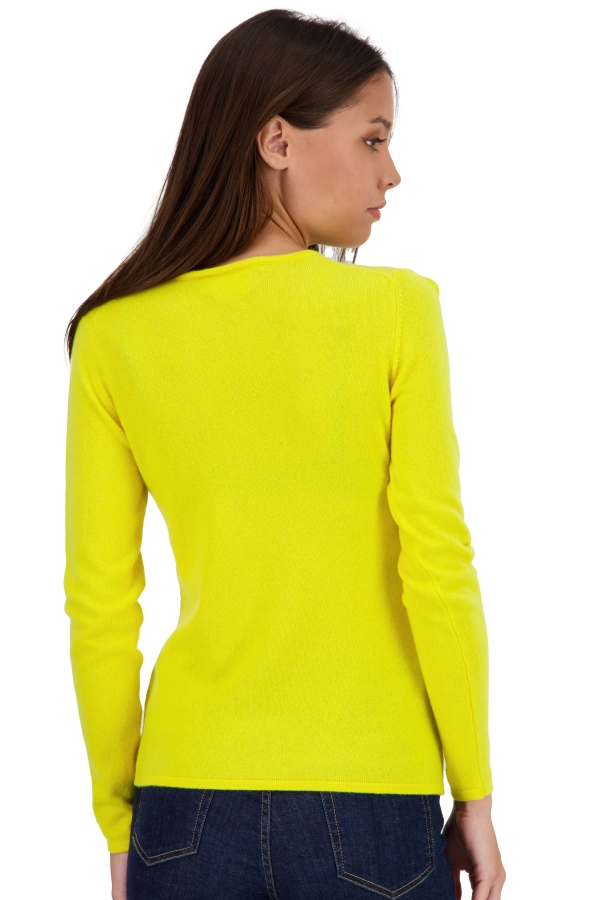 Cashmere cashmere donna gli intramontabile line jaune citric xl