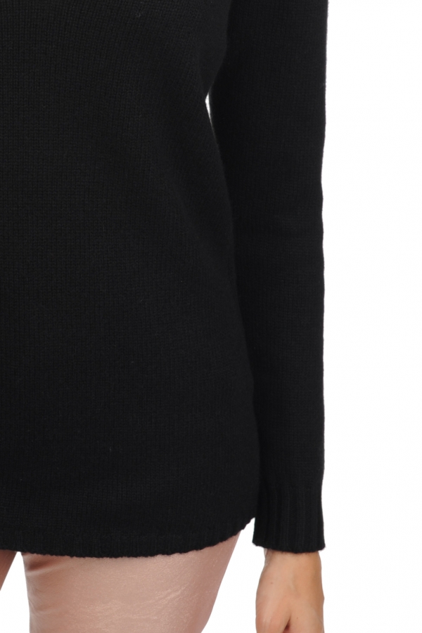 Cashmere cashmere donna maglioni in filato grosso vanessa premium black 3xl