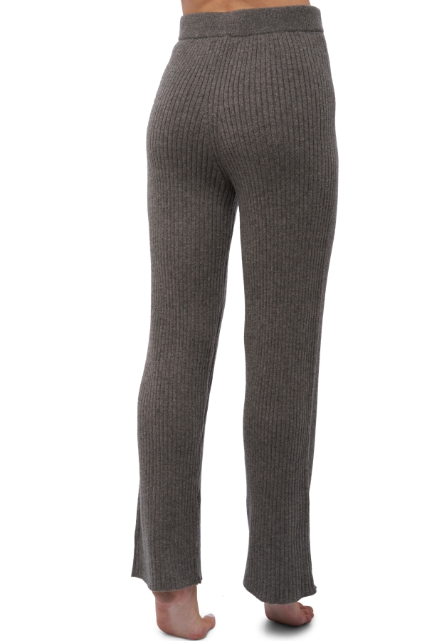 Cashmere cashmere donna pantaloni leggings avignon marmotta 3xl