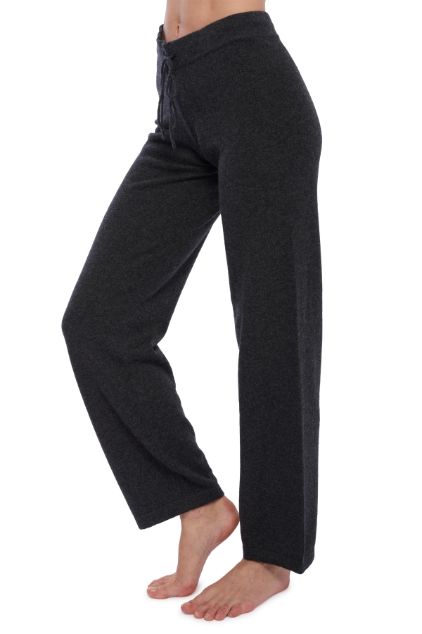 Cashmere cashmere donna pantaloni leggings malice antracite chine 2xl