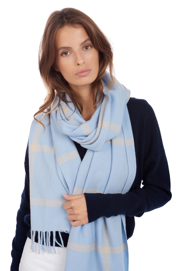 Cashmere cashmere donna sciarpe foulard amsterdam bayou beige atemporale 50 x 210 cm
