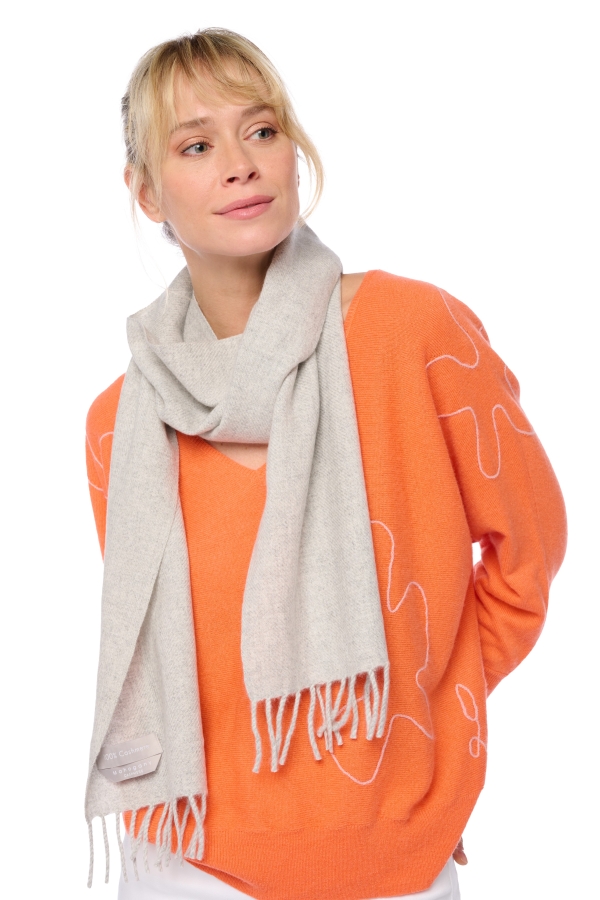 Cashmere cashmere donna sciarpe foulard kazu170 flanella chine 170 x 25 cm