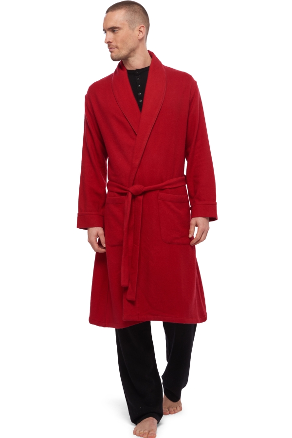 Cashmere uomo cocooning working rosso intenso t2