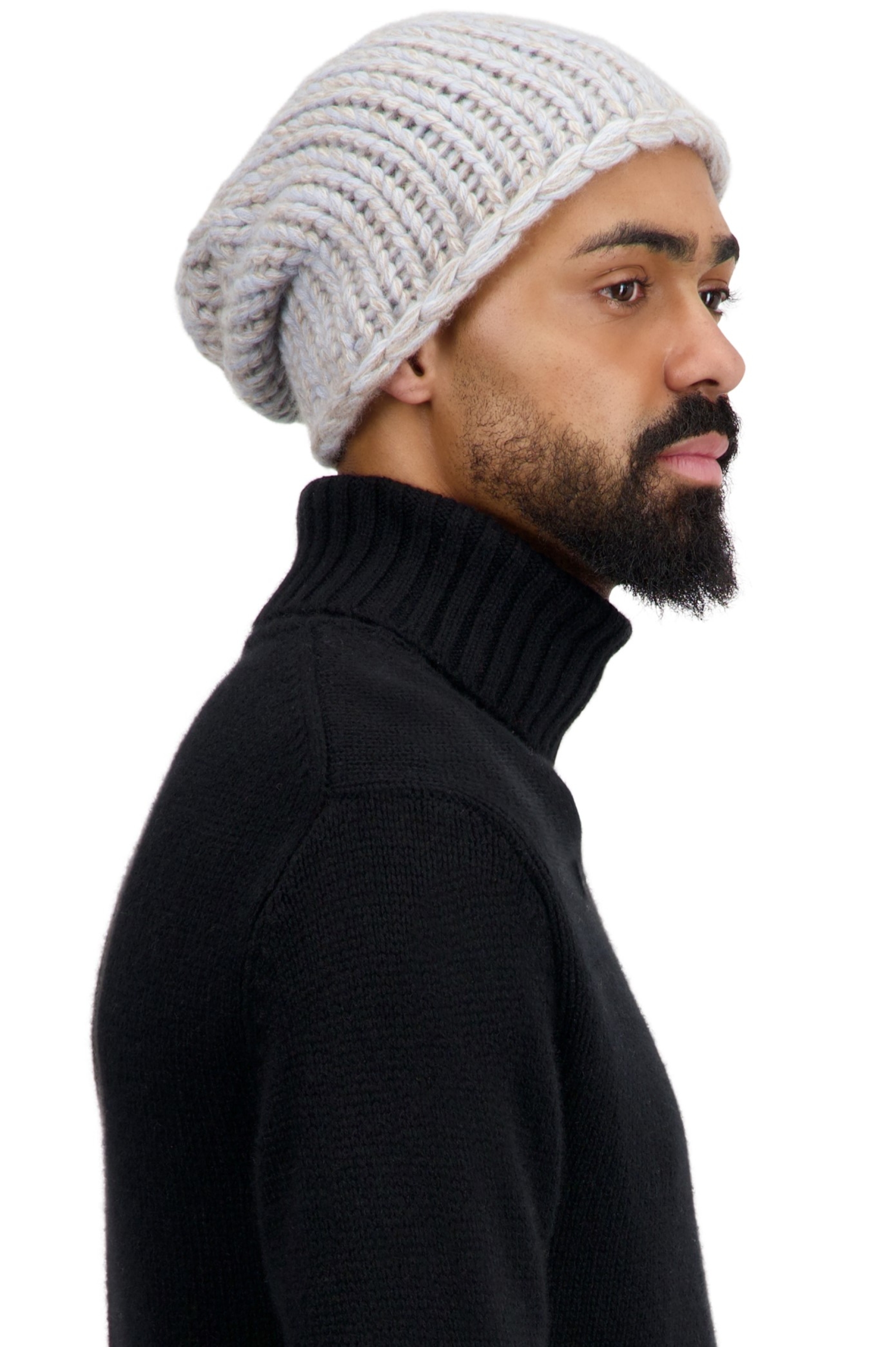 Cashmere accessori berretti teheran flanella chine cammello natural ecru 26 x 23 cm