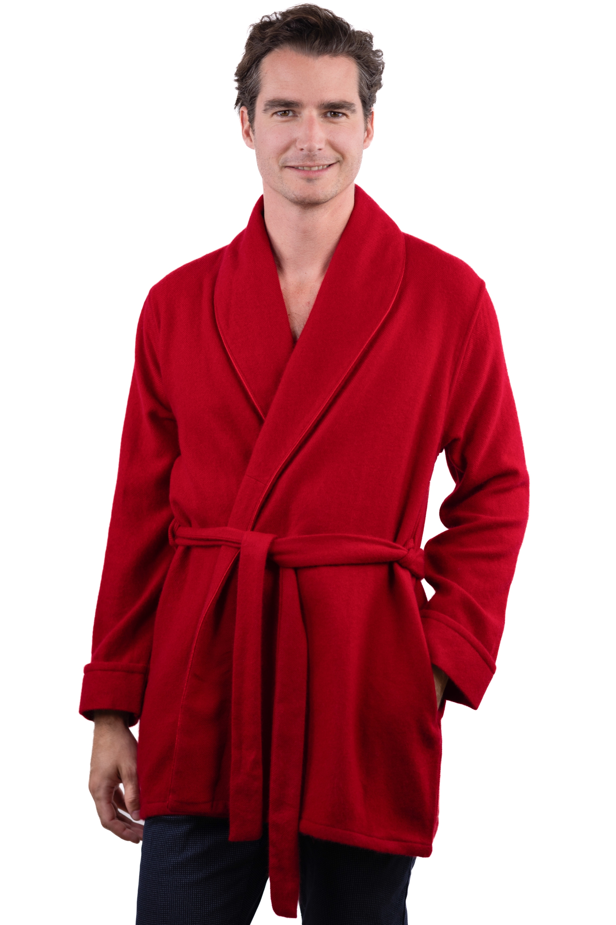 Cashmere accessori mylord rosso rubino t2
