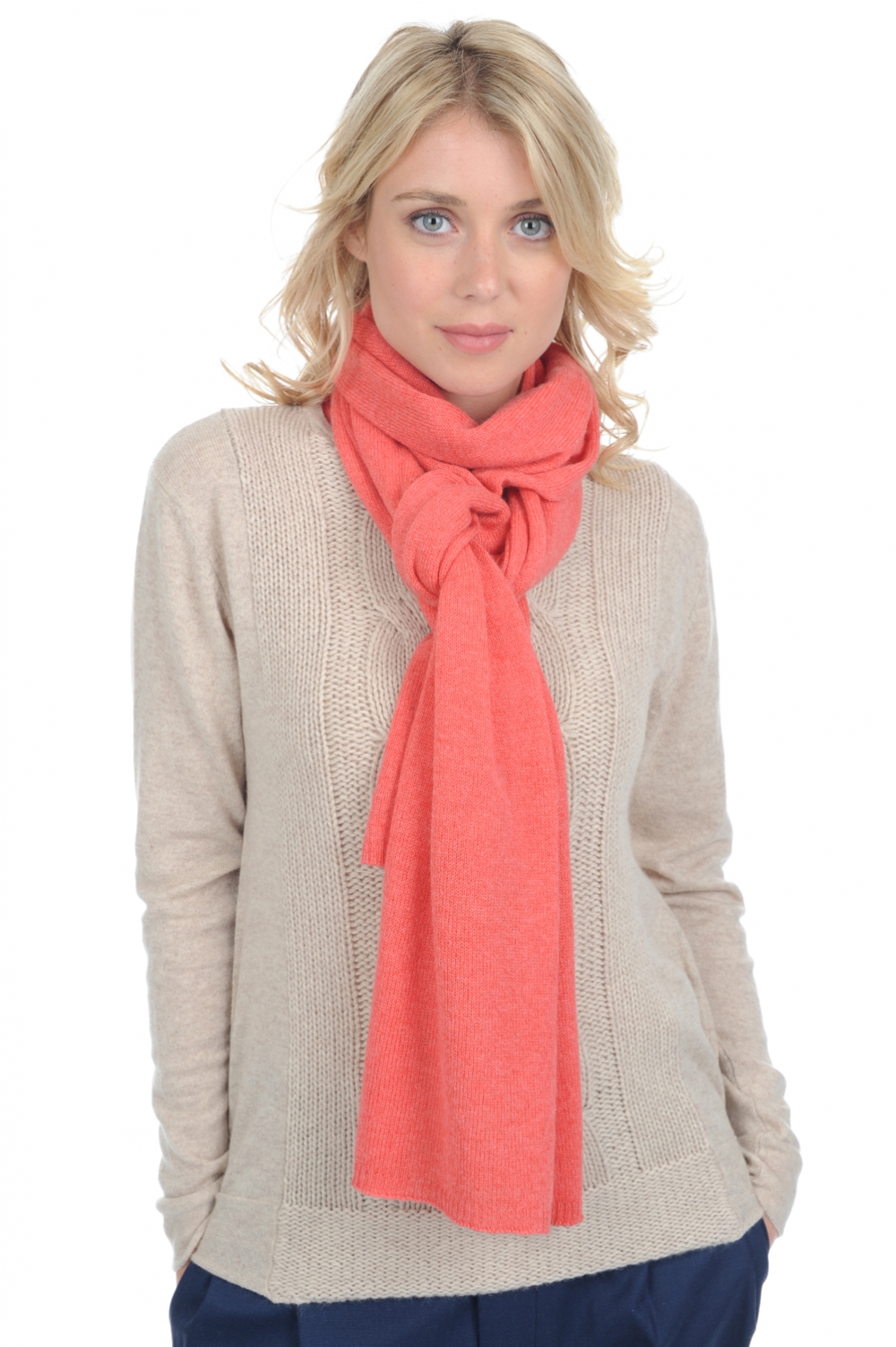 Cashmere accessori sciarpe  foulard miaou tagada 210 x 38 cm