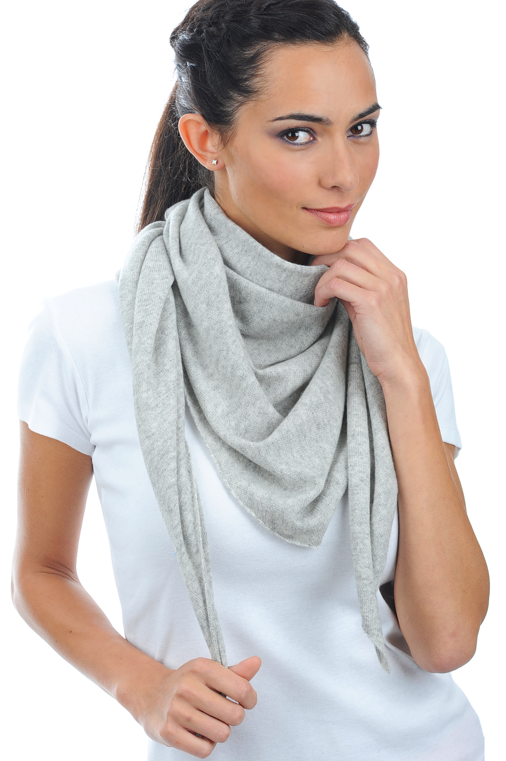 Cashmere accessori sciarpe foulard argan flanella chine taglia unica